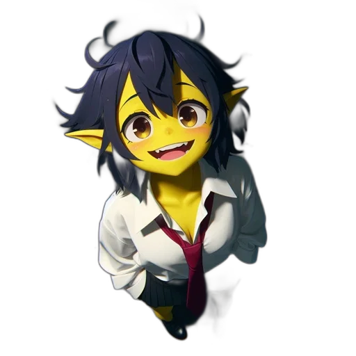 staff, mask, creature, face transparent PNG cut-out
