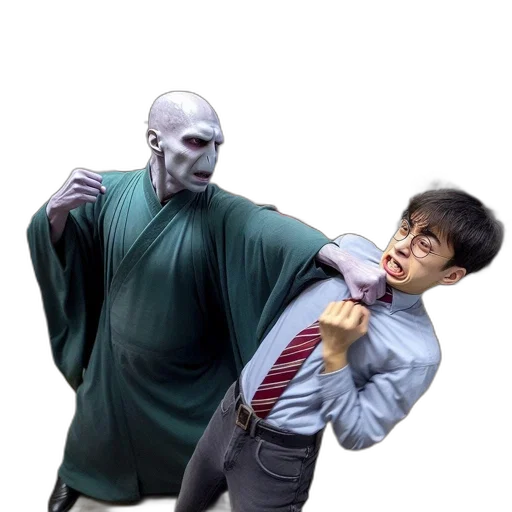 creature, staff, mask, weapon transparent PNG cut-out
