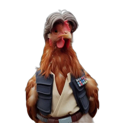 animal, jacket, concept art, 3d render transparent PNG cut-out