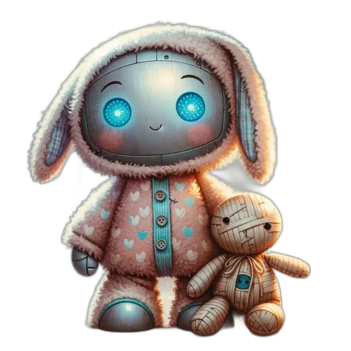 robot, creature, jacket, concept art transparent PNG cut-out