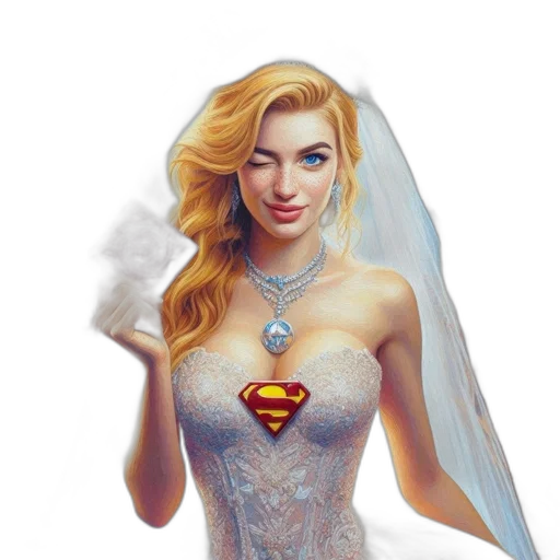 jewelry, dress, fantasy art, comic book art transparent PNG cut-out
