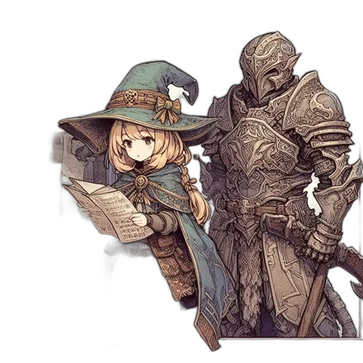 hat, sword, weapon, staff transparent PNG cut-out