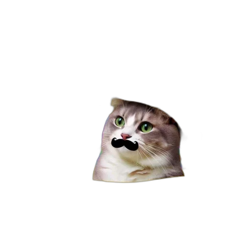 animal, hat, face, creature transparent PNG cut-out