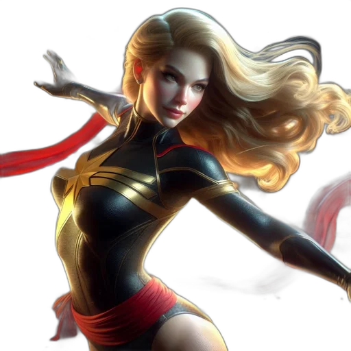 comic book art, concept art, fantasy art, photorealistic transparent PNG cut-out