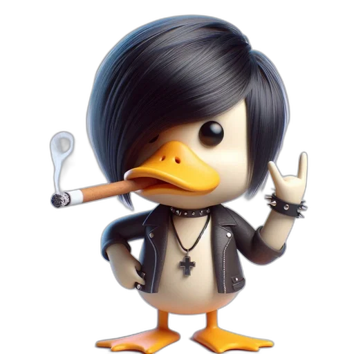 staff, food, 3d render, cartoon transparent PNG cut-out