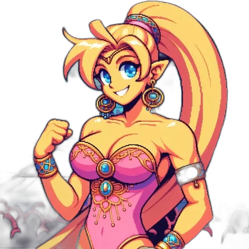 pixel art, concept art, fantasy art, cartoon transparent PNG cut-out