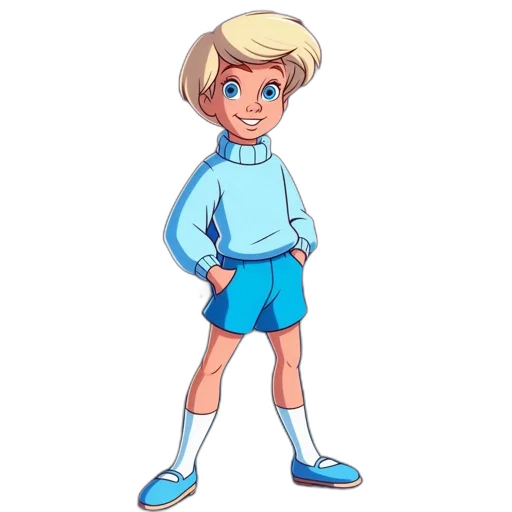 jacket, dress, staff, face transparent PNG cut-out