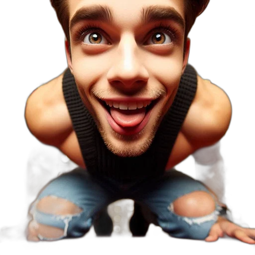 face, creature, animal, robot transparent PNG cut-out