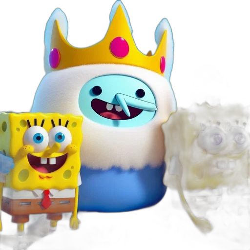 crown, concept art, 3d render, fantasy art transparent PNG cut-out