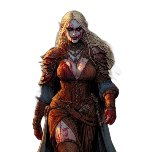 fantasy art, comic book art, concept art, pixel art transparent PNG cut-out