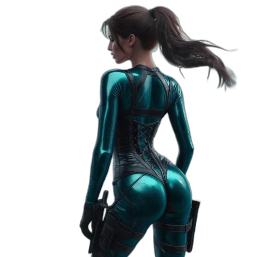 robot, cyberpunk, concept art, comic book art transparent PNG cut-out
