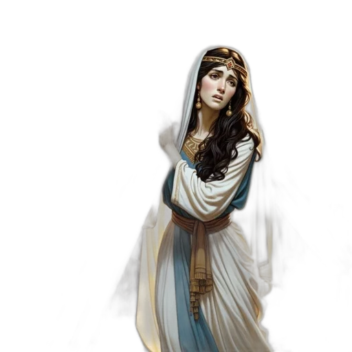dress, fantasy art, concept art, photorealistic transparent PNG cut-out