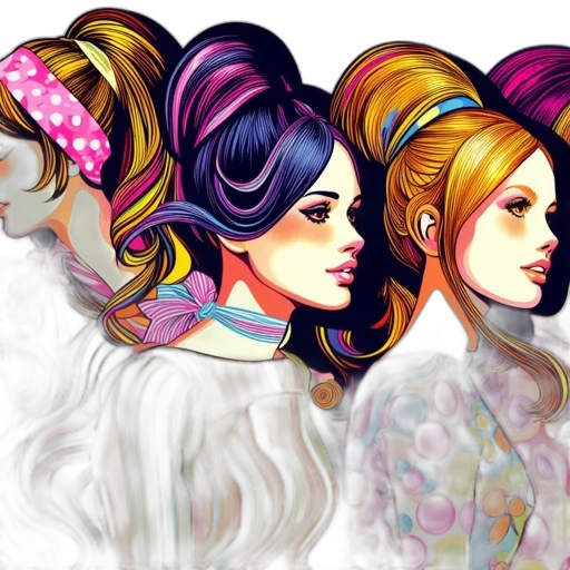 hair, photorealistic, fantasy art, anime transparent PNG cut-out