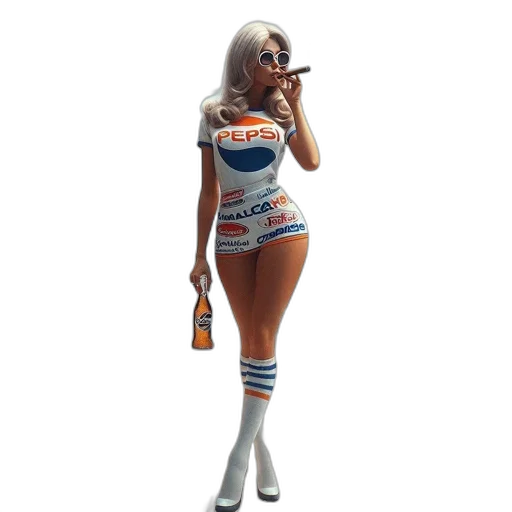 dress, bottle, robot, concept art transparent PNG cut-out
