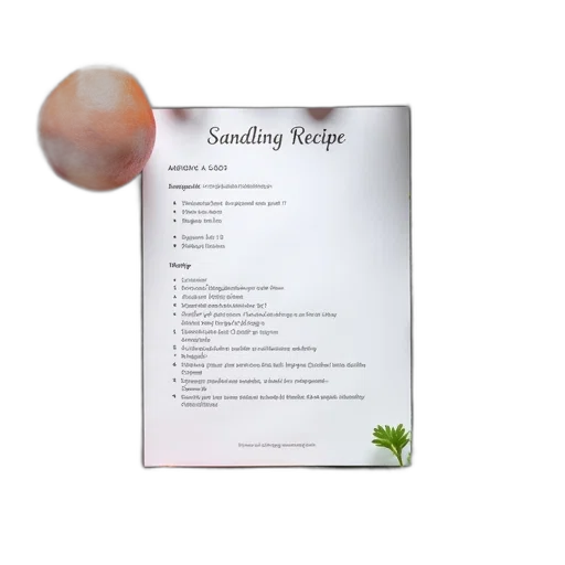 staff, food, recipe, sheet transparent PNG cut-out