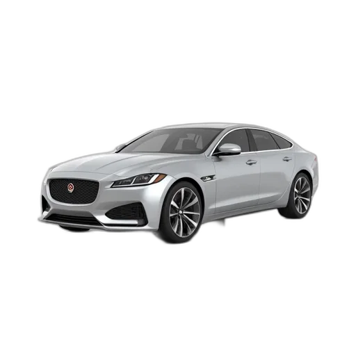 car, 3d render, silver, hatchback transparent PNG cut-out