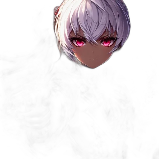 face, mask, creature, staff transparent PNG cut-out