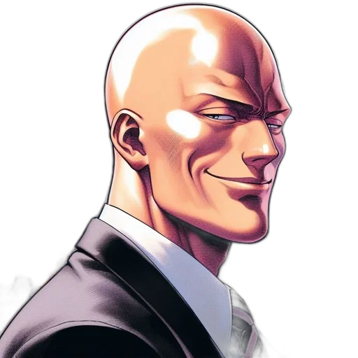 face, comic book art, concept art, cartoon transparent PNG cut-out