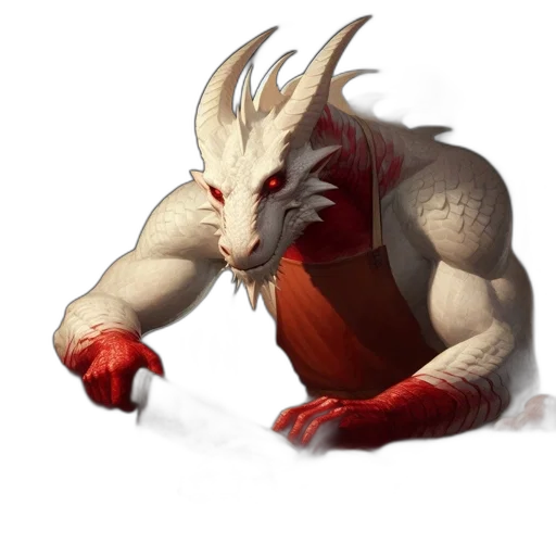 dragon, creature, animal, weapon transparent PNG cut-out