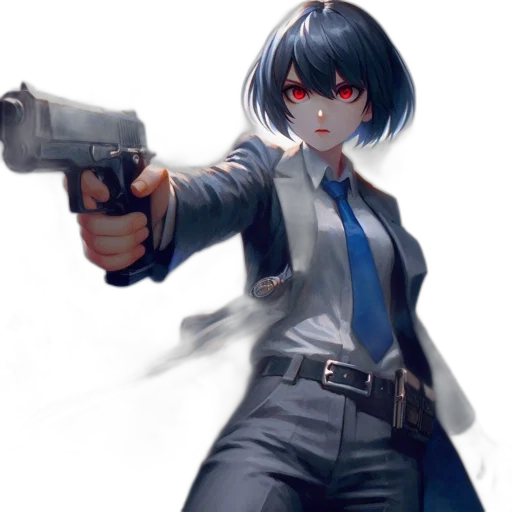 weapon, staff, jacket, concept art transparent PNG cut-out