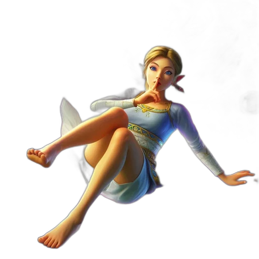 dress, staff, jewelry, face transparent PNG cut-out