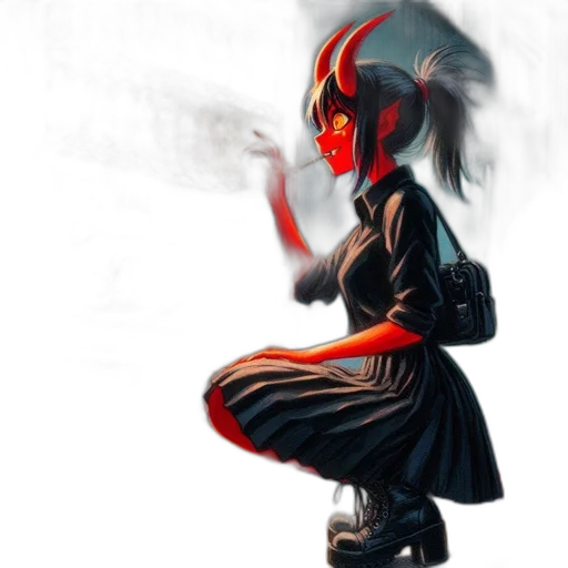 mask, dragon, staff, weapon transparent PNG cut-out