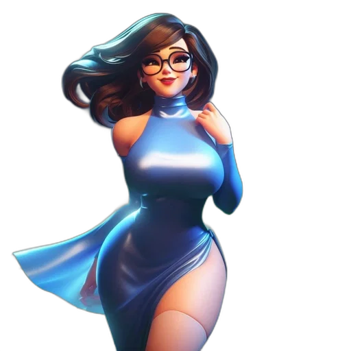 dress, concept art, fantasy art, 3d render transparent PNG cut-out