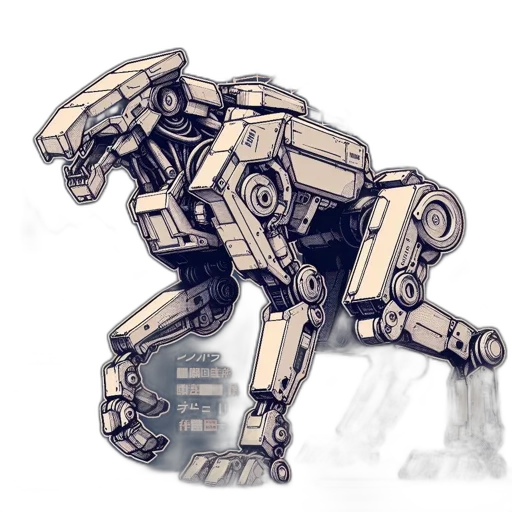 robot, weapon, creature, animal transparent PNG cut-out