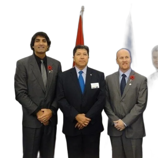 staff, group, five, people transparent PNG cut-out