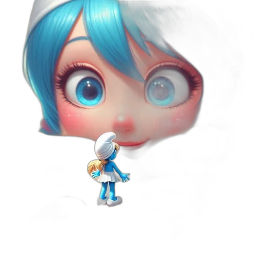 robot, face, staff, creature transparent PNG cut-out