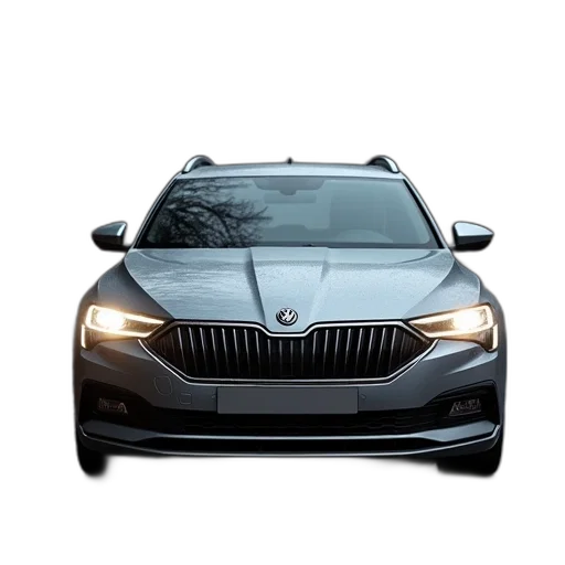 car, 3d render, photorealistic, silver transparent PNG cut-out
