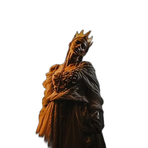 crown, staff, sword, dragon transparent PNG cut-out