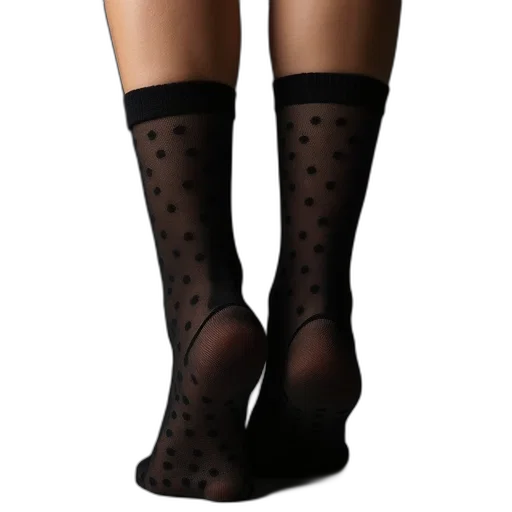 3d render, women, dots, sheer transparent PNG cut-out