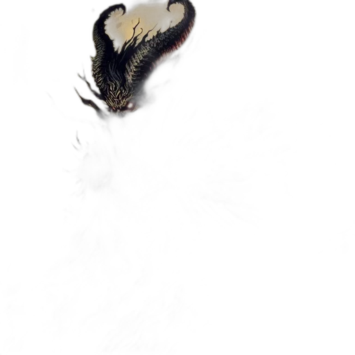 animal, creature, crown, dragon transparent PNG cut-out