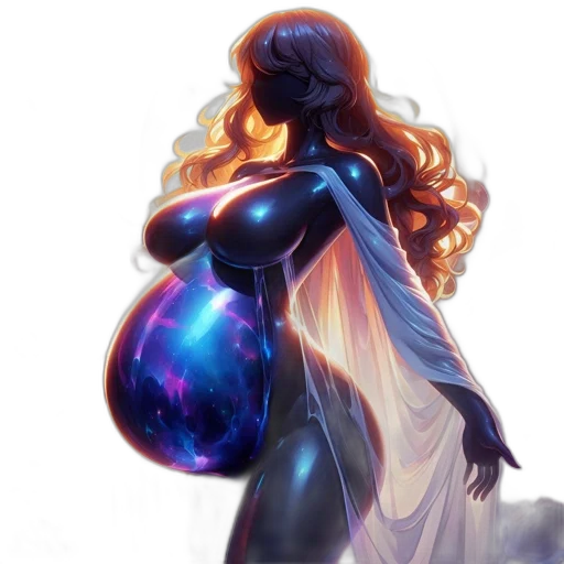 dress, concept art, fantasy art, comic book art transparent PNG cut-out