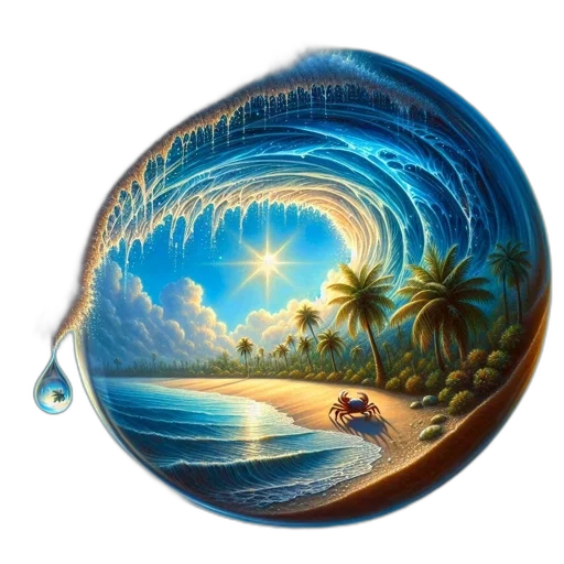 umbrella, oil painting, photorealistic, fantasy art transparent PNG cut-out
