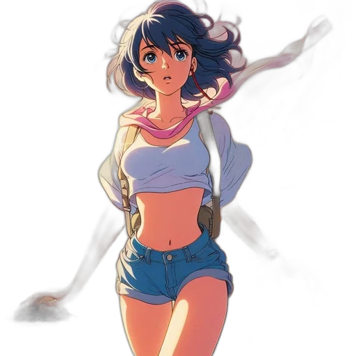 dress, weapon, staff, concept art transparent PNG cut-out