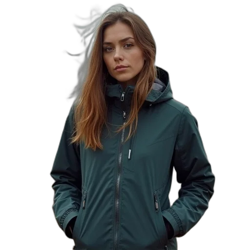jacket, staff, face, cyberpunk transparent PNG cut-out