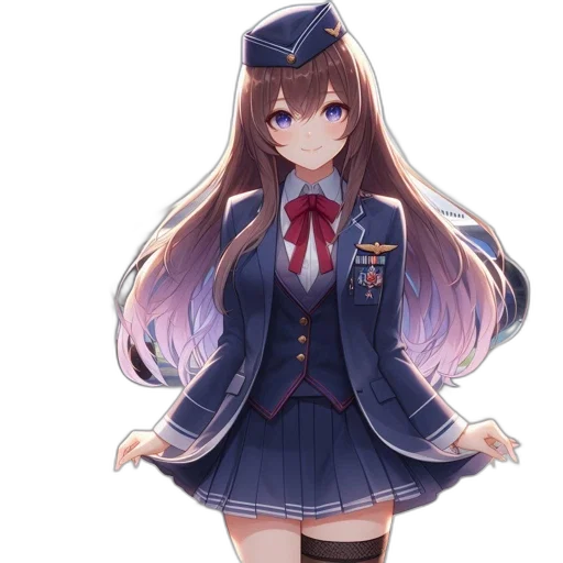 staff, dress, jacket, crown transparent PNG cut-out