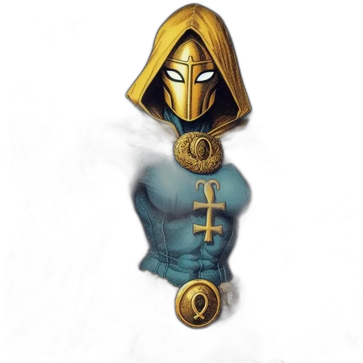 mask, sword, staff, jewelry transparent PNG cut-out
