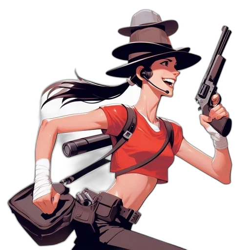 weapon, staff, hat, concept art transparent PNG cut-out