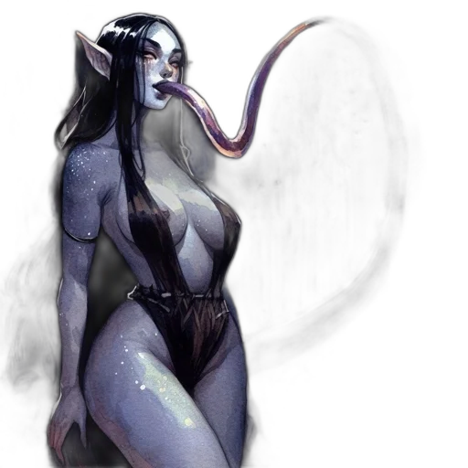 creature, fantasy art, concept art, comic book art transparent PNG cut-out