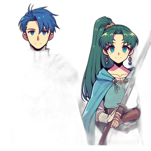 sword, staff, weapon, anime transparent PNG cut-out