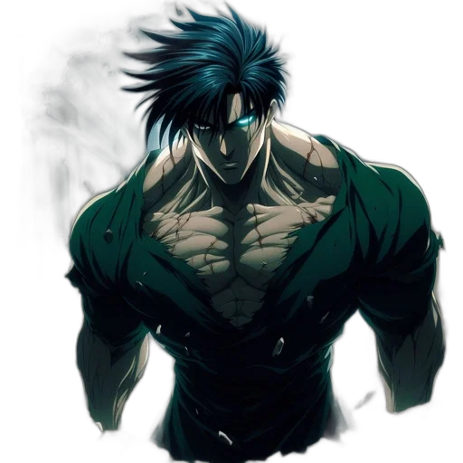 concept art, comic book art, anime, cyberpunk transparent PNG cut-out