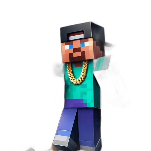 3d render, pixel art, cartoon, concept art transparent PNG cut-out