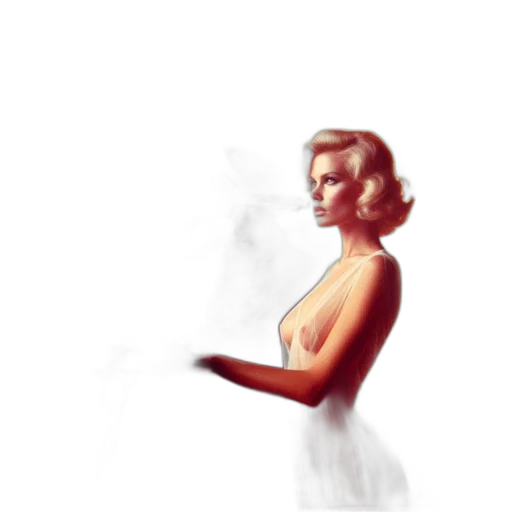 dress, face, staff, concept art transparent PNG cut-out