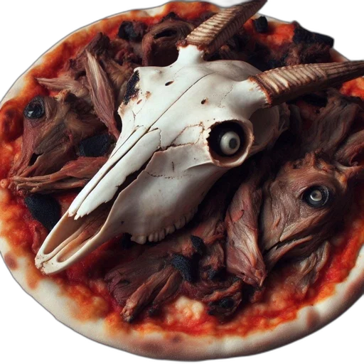 food, dragon, mask, creature transparent PNG cut-out