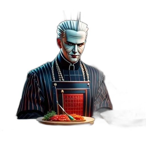 food, face, robot, jacket transparent PNG cut-out