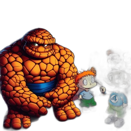 concept art, pixel art, 3d render, comic book art transparent PNG cut-out