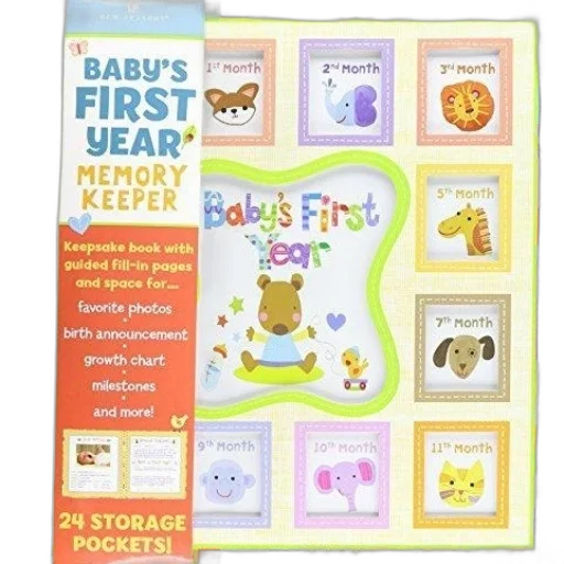 colorful, book, titled, baby transparent PNG cut-out